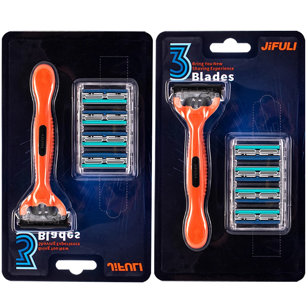 

5/9/17/26 PCS Men Safety Razor 3 Layer Shaver Hair Removal Shaver Shaving Razor Razor Tools for Men Shaving & Women Hair Removal