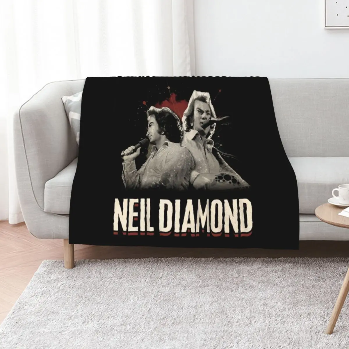Classic Photo Country Music Throw Blanket sofa bed Vintage Thins For Sofa Thin Sofa Throw Nap Blankets