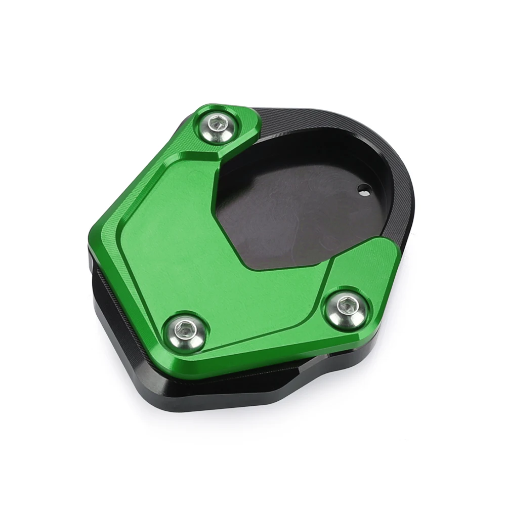 For Kawasaki Ninja 400 Z400 ZH2 Versys650 KLX 125 230 150 250 Versys 650 Side Stand Enlarge Extension Kickstand Foot Pad Support