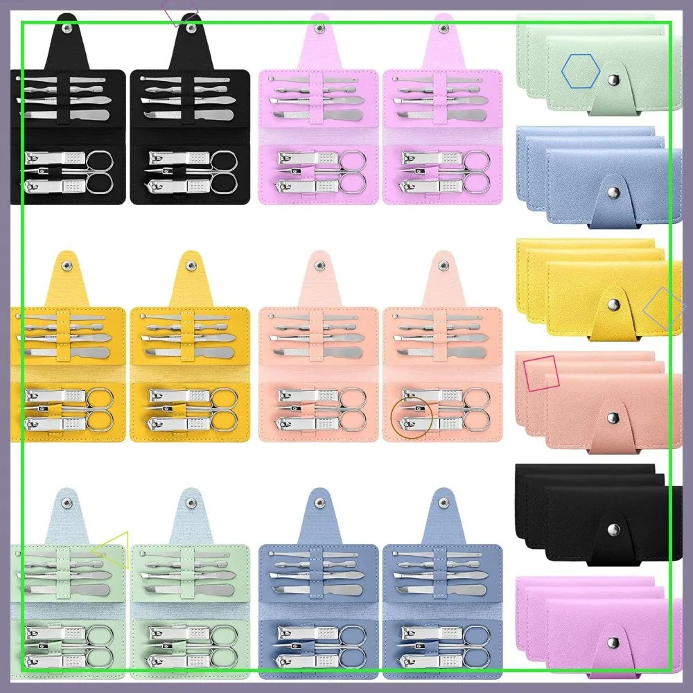 

Набор для маникюра и педикюра 7-в-1 из нержавеющей стали, 30 предметов, профессиональный, с дорожной сумкой, для женщин и мужчин, для домашнего использования