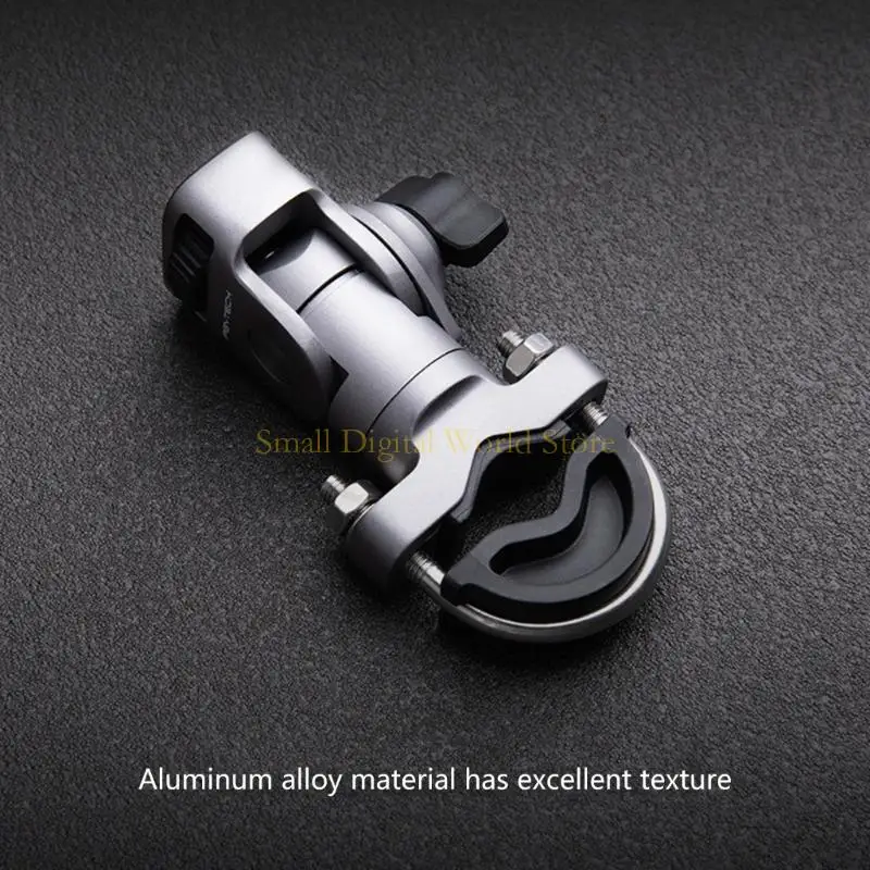 

77UB Camera Clamp Mount Accessories for Sports Camera Clamp Adjustable Mount Metal Bike Motorcycle Handlebar Attachments