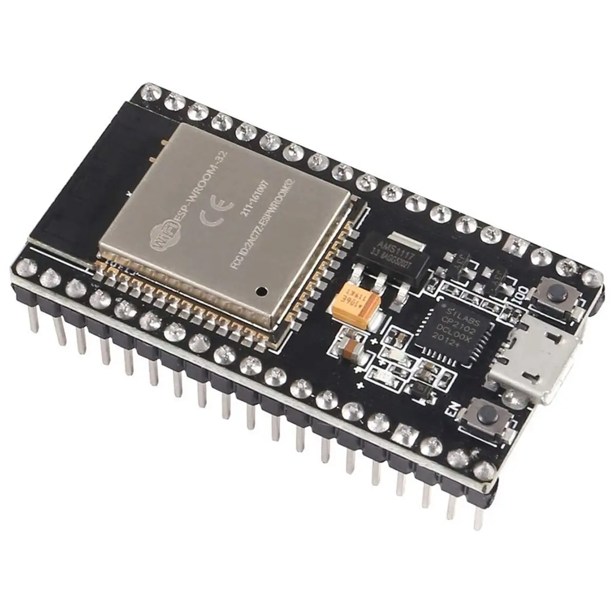 DT82- ESP-32S NodeMCU-32S ESP--32 Development Board 2.4 GHz WiFi and Bluetooth Dual Cores Microcontroller