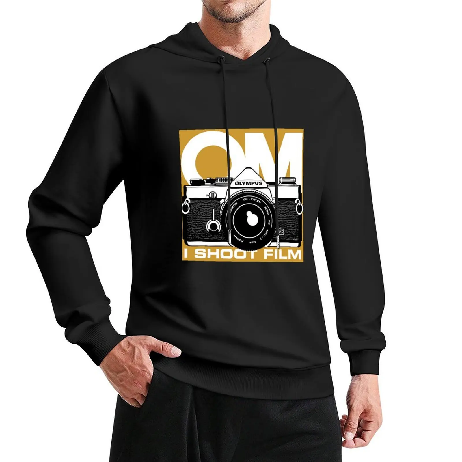 Classic Olympus camera Pullover Hoodie japanese style hooded shirt aesthetic clothing men hoodie