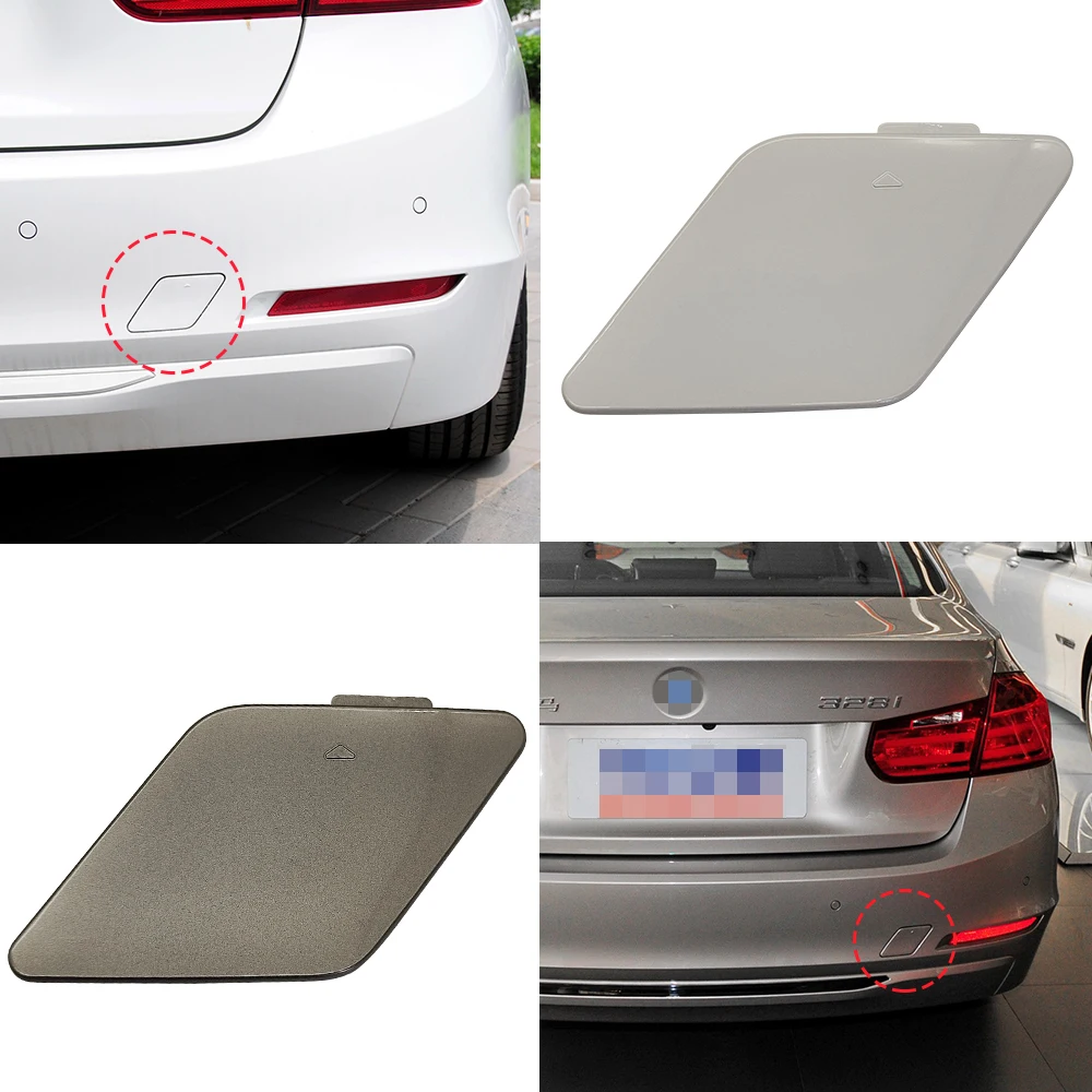 For MMW F30 Rear Bumper Tow Hook Cap Towing Eye Cover Accessories For BMW 3 Series 320i 328i 2012-2015 51127312748 51127301464