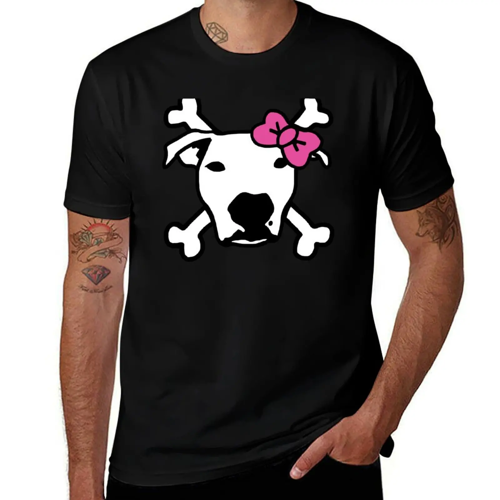 

Lita Crossbones T-Shirt printed t shirts for man man t shirts graphic men t shirt cotton 100% T-shirt