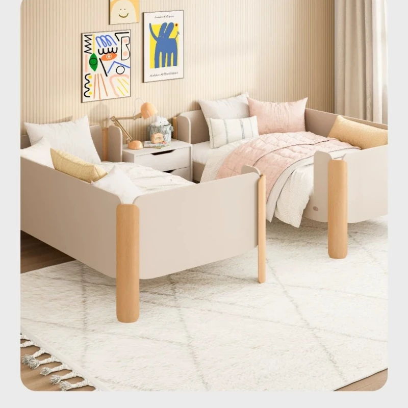 Solid wood bunk bed children's bed mother and child bed high and low bed small apartment bed bunk