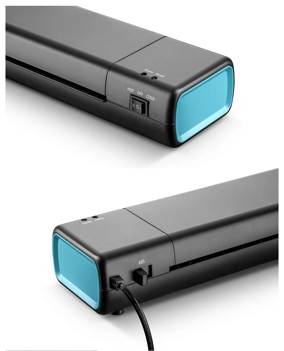 A4Laminating Machine Hot Cold Mode Photo Plastic Sealing Apparatus Automatic Small Office Document Sealing Device laminator