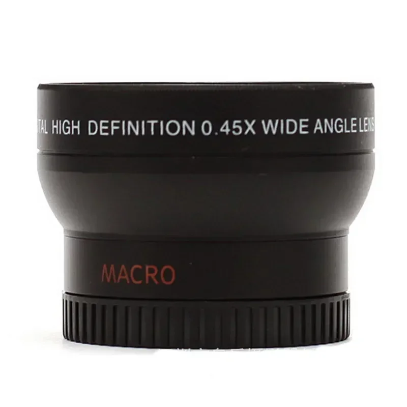 58mm 55mm 52mm 49mm 46mm 43mm 37mm High Resolution Deluxe Digital Lenses Adapter Wide Angle Lens Converter for DSLR Camera