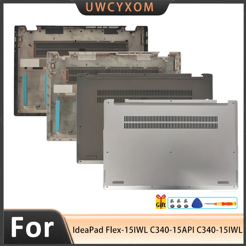 

NEW Original Replace Laptop Case For IdeaPad Flex-15IWL C340-15 C340-15IWL 15API 15IML Bottom Base Cover Lower Case