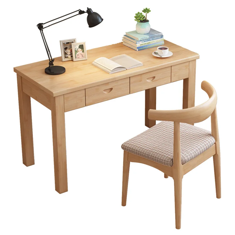 

Solid wood desk simple Chinese home writing desk student learning office desktop computer desk