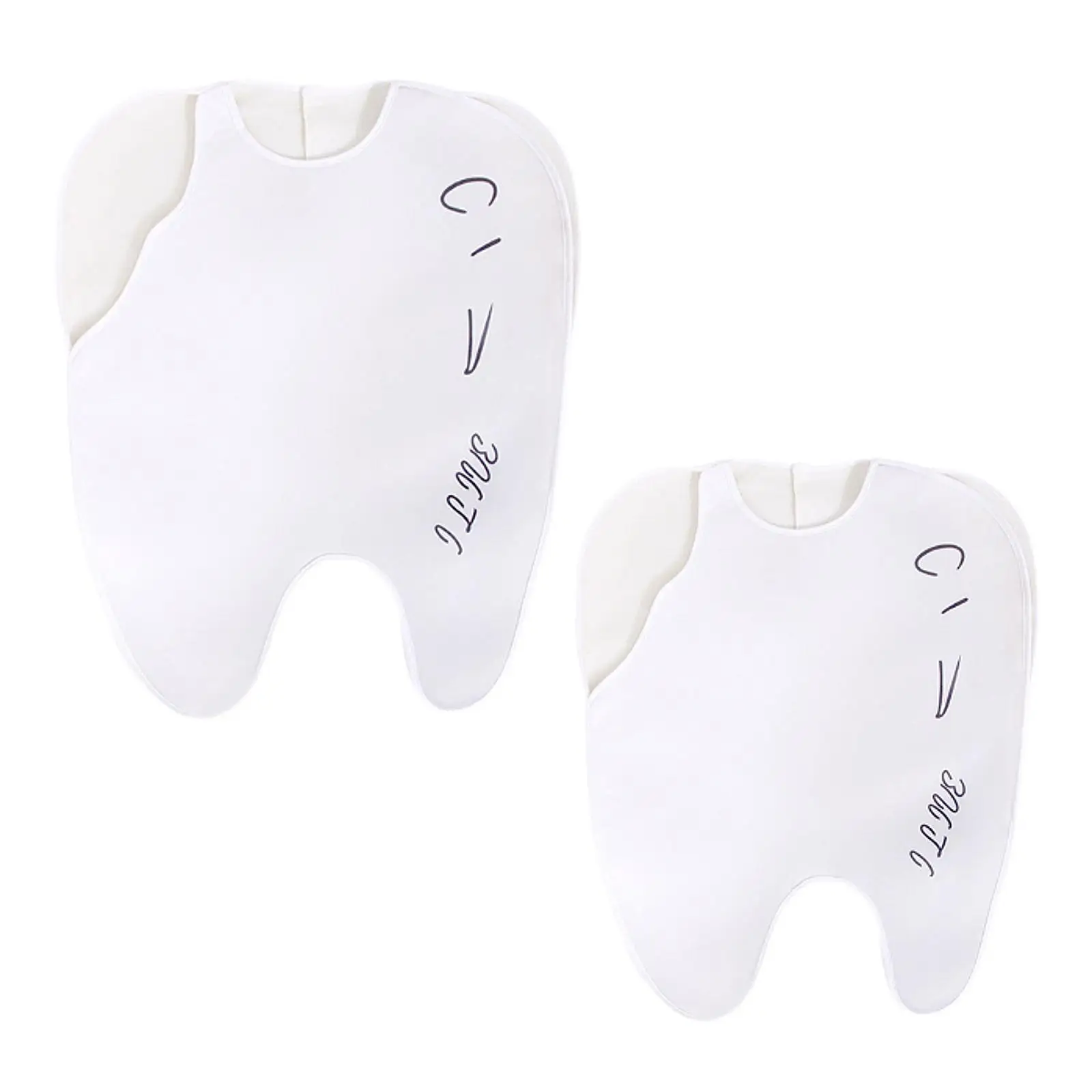 Disfraz de diente para niños, traje decorativo cómodo, versátil y reutilizable para carnaval