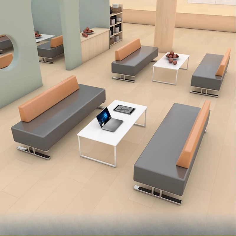 

Minimally designed library, hair salon, waiting area, sofa, hotel, bank lobby, rest area, booth, company office, reception