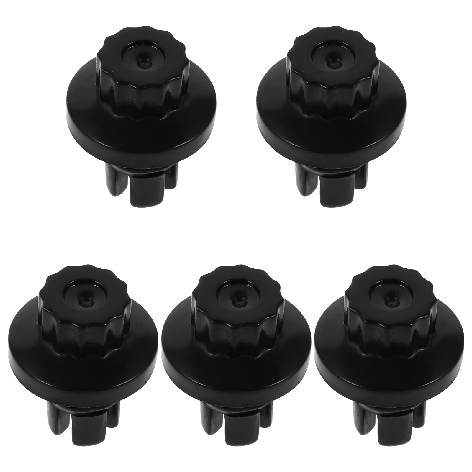 

5 Pcs Wheel Screws Decorative Tire Lug Nuts Replacement Refit Truck Black for Trailer Tires