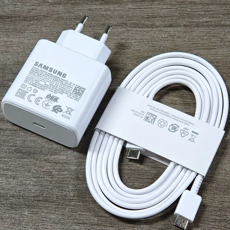 For Samsung Z Flip Fold 7 6 5 4 3 2 A17 A56 A36 45W Charger Super Fast Charging Adapter For Galaxy S