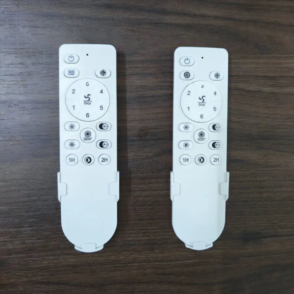 Universal 2.4G Ceiling Fan Light Remote Controller Wireless 6 Speed Wind Stepless Dimming Switch For Light Fixture
