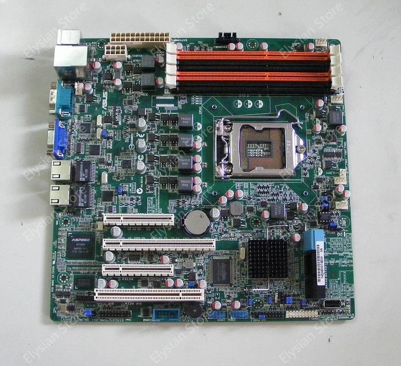 P8B-M/C204 chip/1155 server main board USB3.0 SATAIII supports ECC