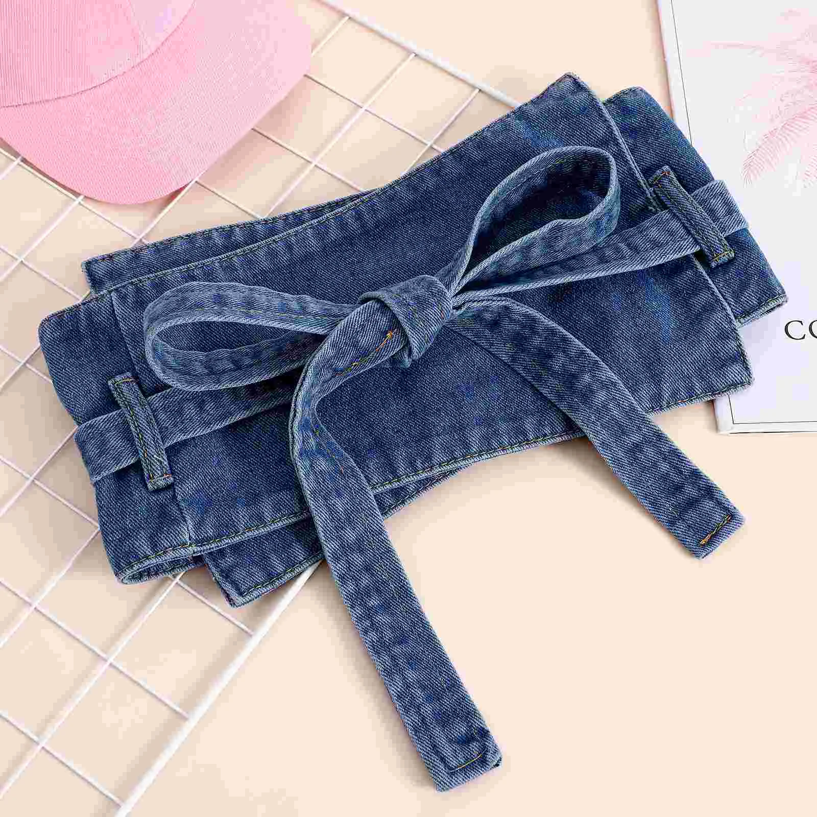 Wide Waist Belt for Women Jean Body Shaping Lasting Quality Material Decorative Belt Perfect for Skirts Coats Novel