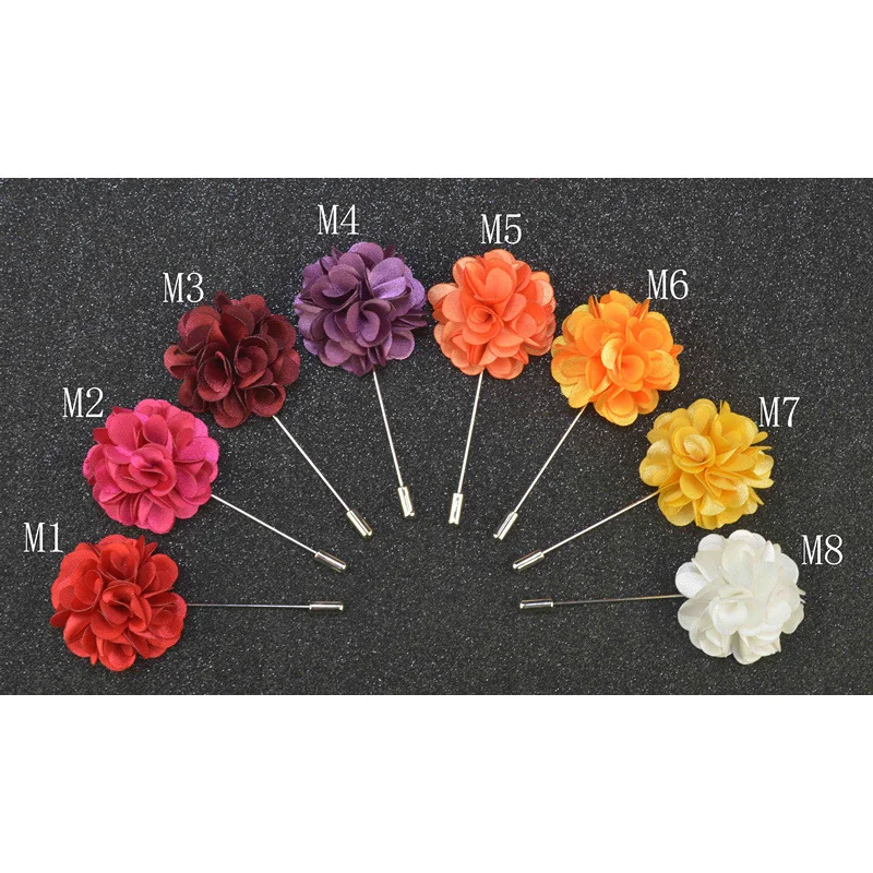 Nova Seda Boutonnieres Flores Pulso Corsage dama de honra Acessórios do casamento бутоньерки свадебные boutonniere mariage homme