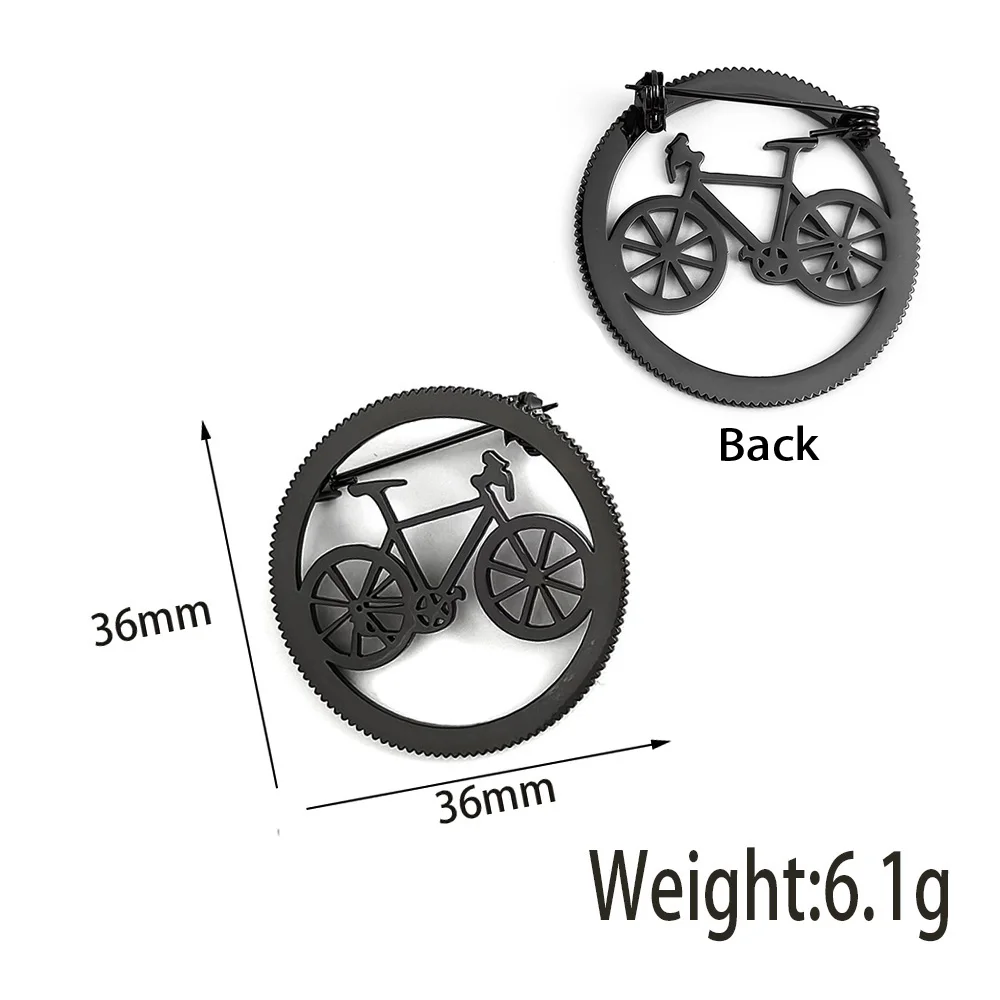 Spilla a forma di bicicletta di moda uomo donna tempo libero ciclismo regalo sportivo ciclisti distintivi spille sportive Biking Jewelry Biker Gift