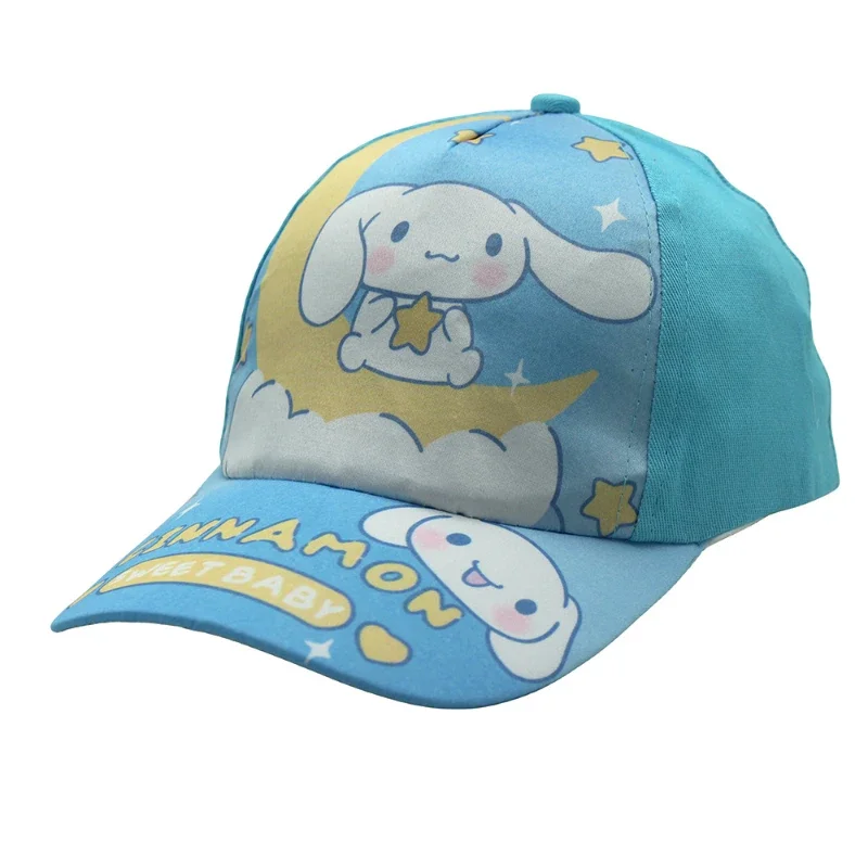 

Sanrio Hat Hello Kitty Cinnamoroll Children's Cap Kuromi My Melody Sun Hat Summer Breathable Hat Boy Girl Cap Baseball Cap Gifts