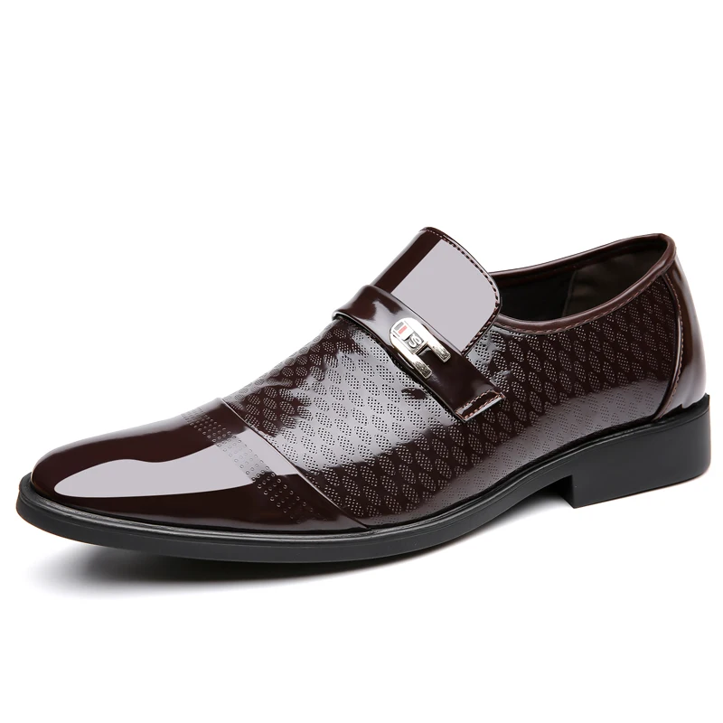 

Мужская обувь, модная деловая кожаная обувь, мужские туфли для вождения, повседневная деловая обувь, большие размеры 38-48.