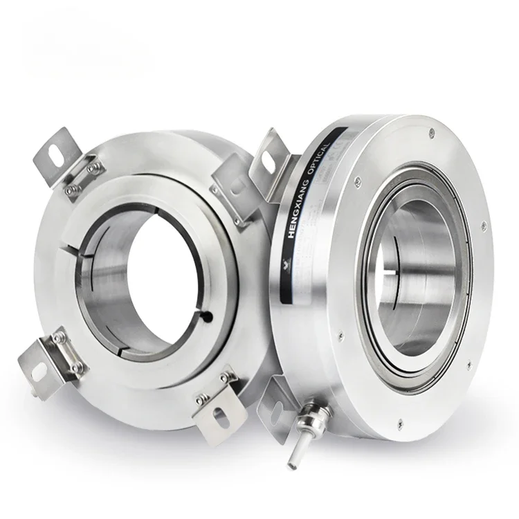 

High-precision optical sensing encoder K158 158mm outer side large hollow shaft encoder hole 1024-80000 ppr encoder