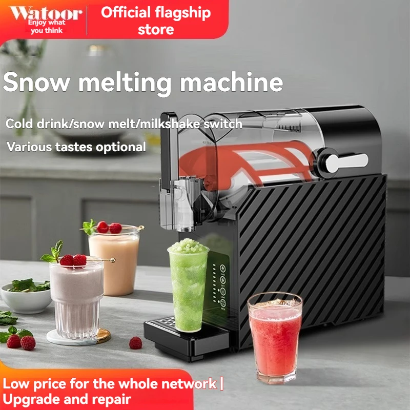 Snow Melting Machine Small Household Cold Drink Slush Machine Milkshake Commercial Stall Ice Sand Snow Cold Drink Machine