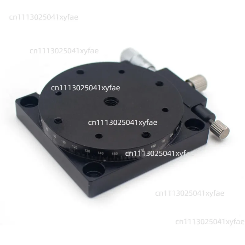 Precision Manual Rotating Work Platform Fine Tuning Rotary Positioning Table Model RS60-L