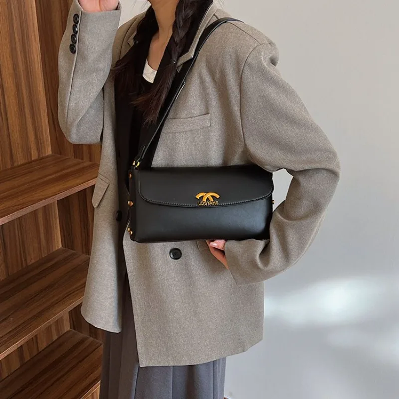 

Modern European Style Light Luxury Crossbody Bag - 2025 New High-End Trendy Handbag for Fashionable Ladies