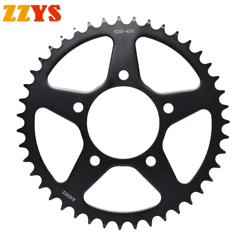 525 34T 36T 41T 42T 43T 44T 46T Tooth Rear Sprocket Gear Star For Benelli 500 Leoncino Euro 4 2018-2020 BN 302 BN302 2015-2021