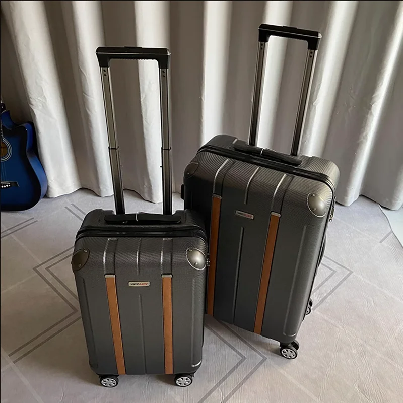 Bagage Mannen En Vrouwen 20 Krasbestendige Boarding Case Retro Reiskoffer 24 Stille Wachtwoord Trolley Koffer