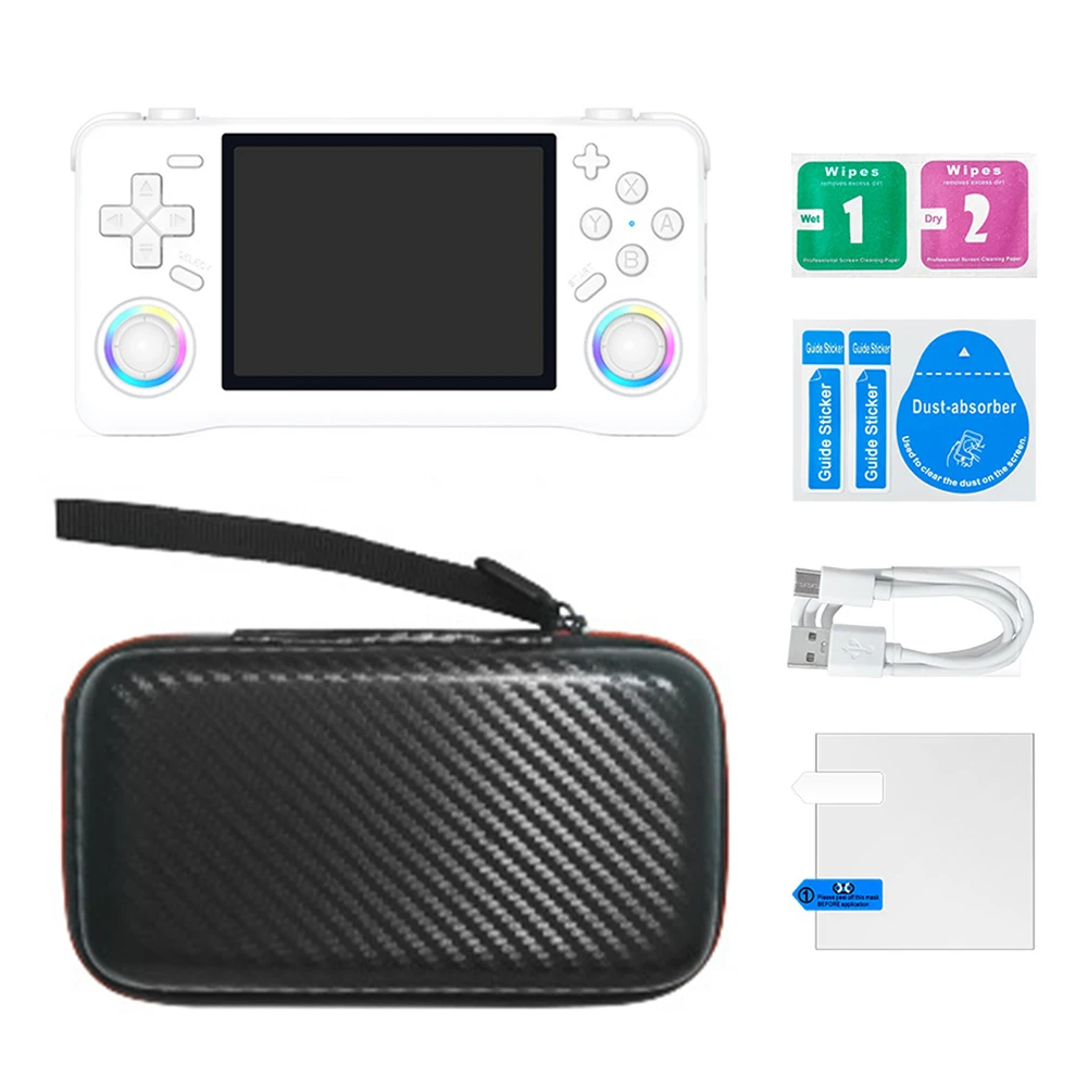 Retro draagbare gameconsole 3,5-inch IPS-scherm Mini-videospeler 4000mAh ​   Draagbare Wifi Pocket Game Player Cadeau voor kinderen