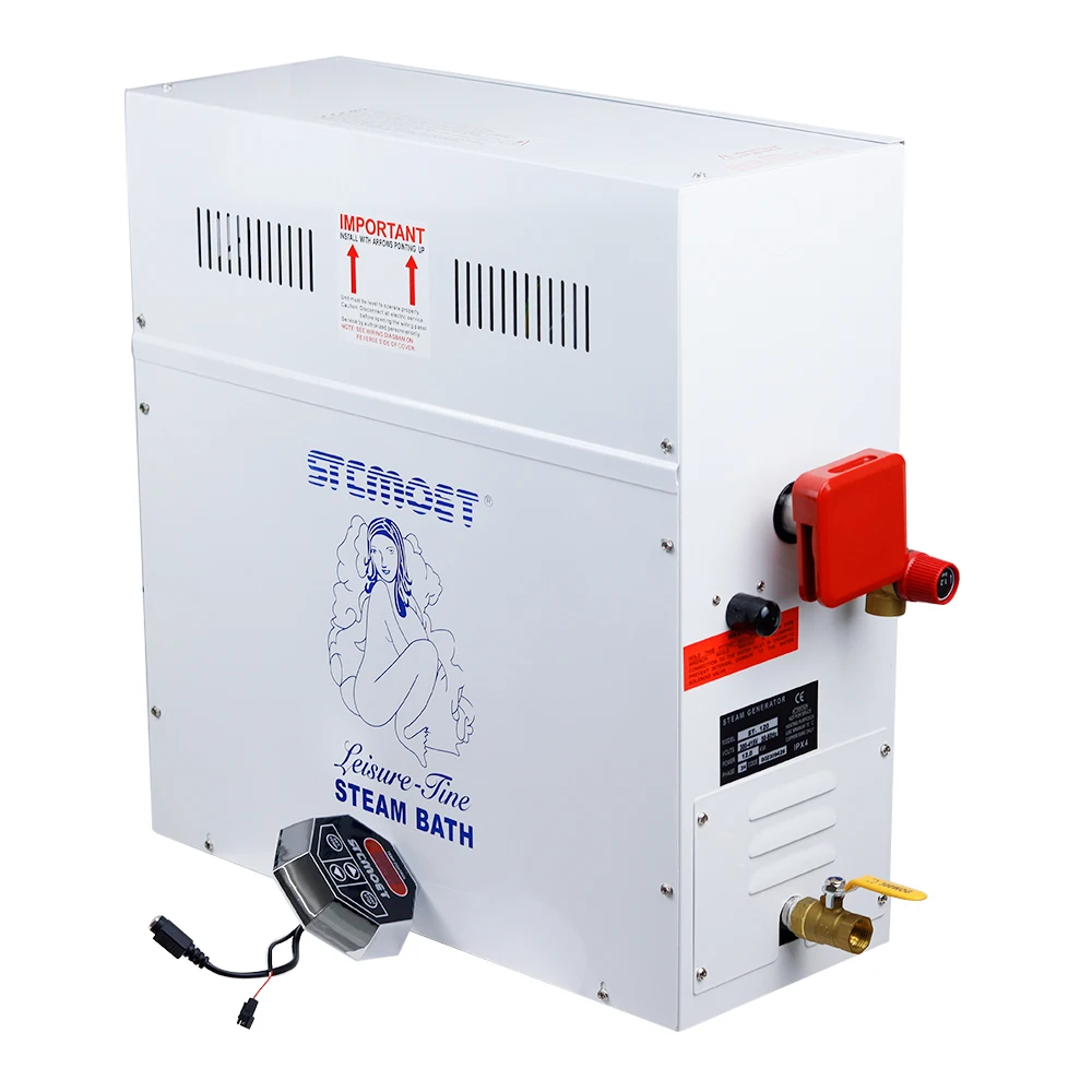 เครื่องทำไอน้ำในบ้าน220V/380V สำหรับห้องซาวน่าเครื่องอบไอน้ำ12-18KW ไฟฟ้าเครื่องทำสปาที่ควบคุมแบบดิจิตอล