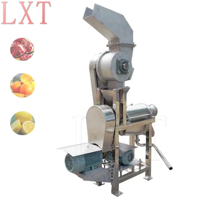 Professional High Efficient Industrial Cold Press Fruit Juice Screw Extractor Vegetable Crushing Juicer Machine