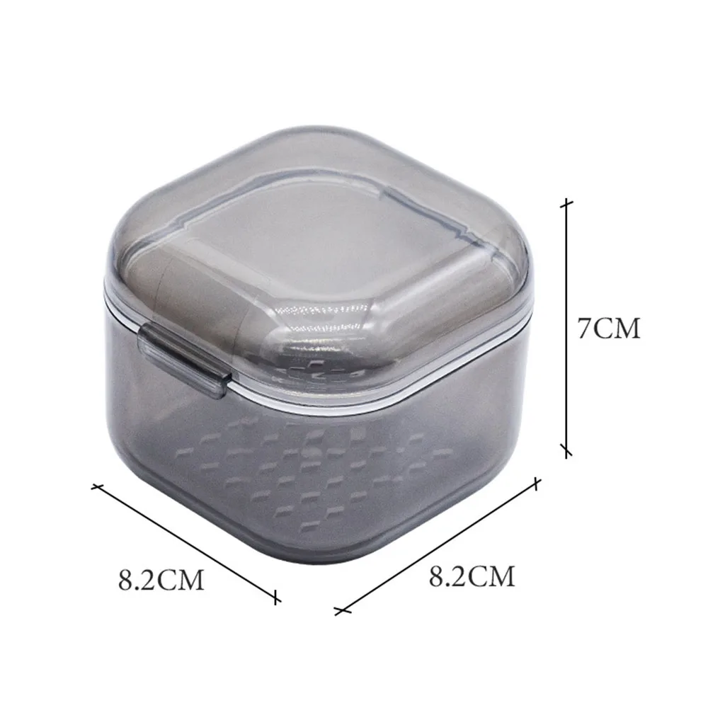 8cm Portable Disinfection for Nail Art Drill Bits Cleaning Box Nail Bits Tools Filter Storage Box Manicure Sterilization Tool