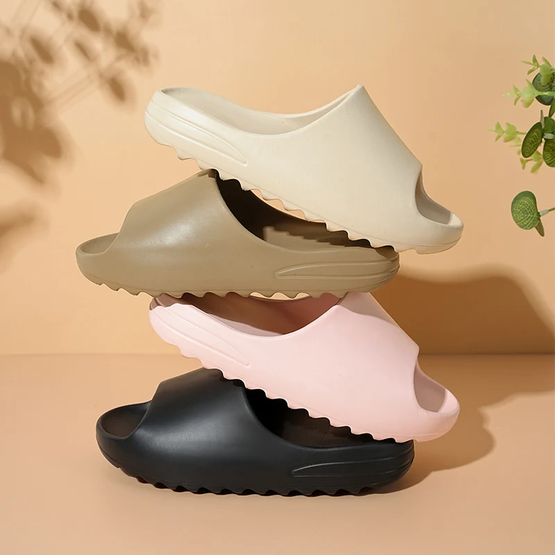 Yaz çocuk terlik çocuklar basit tasarım kapalı ev ayakkabıları su geçirmez açık Sandal nefes terlik erkek kız Flip Flop