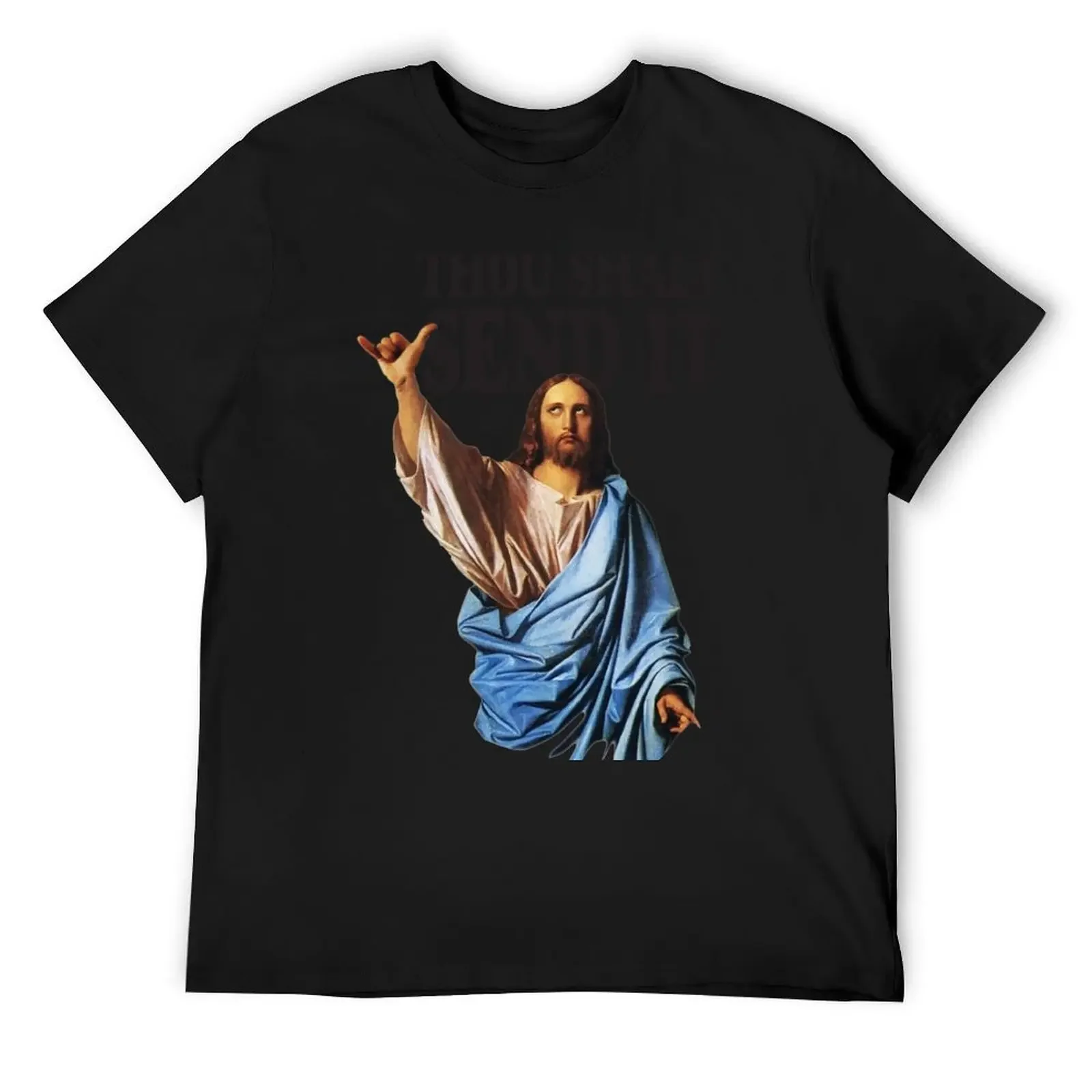 

Thou Shalt Send It Jesus T-Shirt new gifts and t-shirts cotton man t-shirts football t shirt t shirt for men
