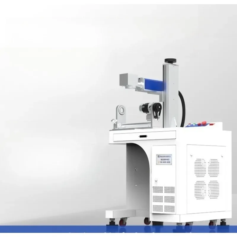 Purple pottery ceramic  engraving stainless steel marking machine
