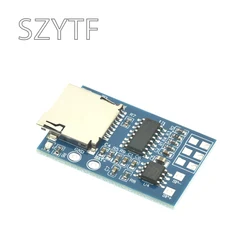 TF Card MP3 Decoder Board Module 3.75V lithium Battery Power Supply With 2W Mixed Mono Memory Playback Function
