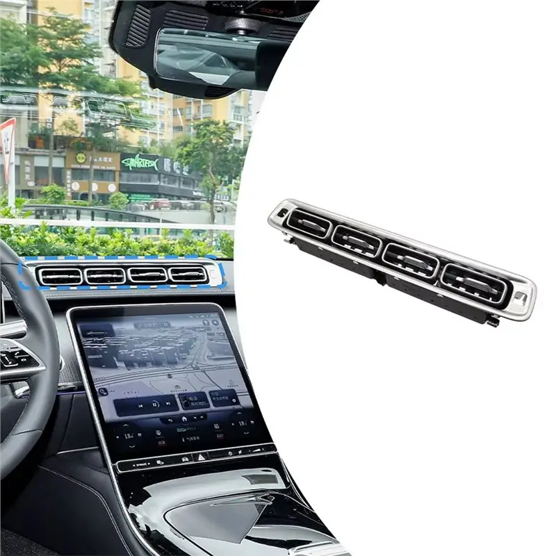 A/C Air Vent Grille Assembly For Mercedes Benz S Class W223 2021-2026 Air Conditioner Vent Grille Outlet Assembly-L94A