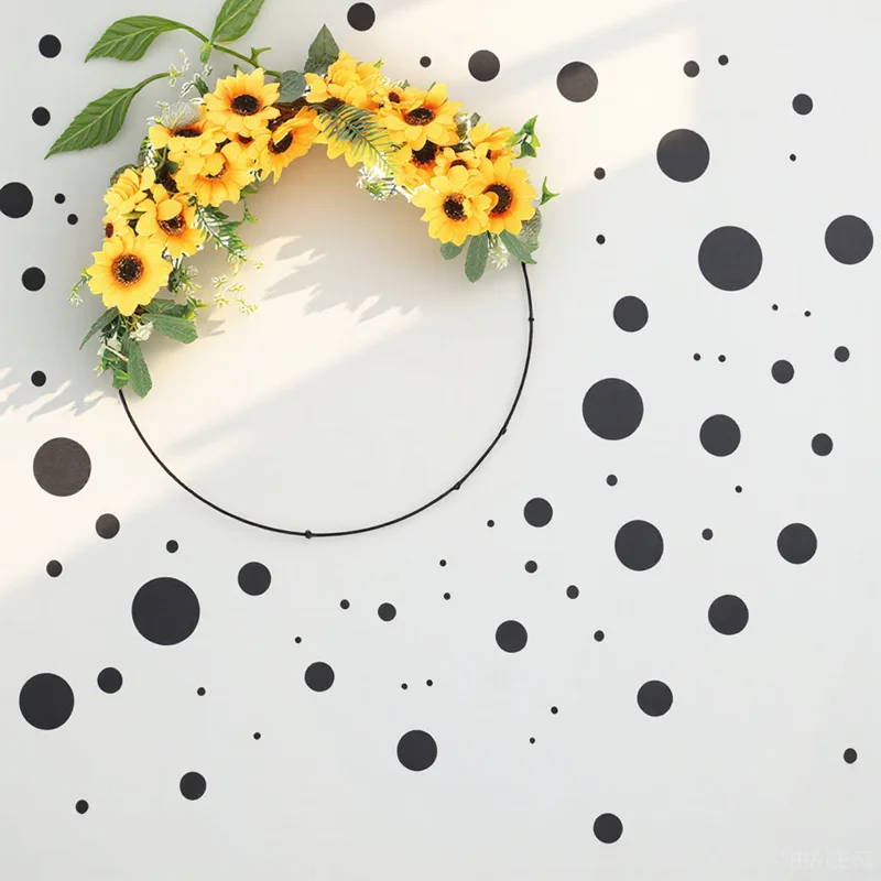 

9Pcs Metal Hoops for Crafts Wreath Making Rings Table Centerpieces Supplies Metal Hoops Macrame Rings Wreath Frame