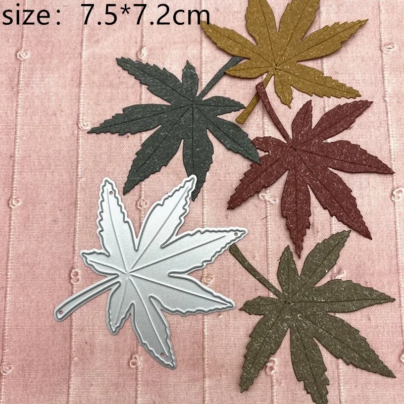 Maple Leaves Metal Cut Dies Stencils for Scrapbooking Stamp/Photo Album Decorative Embossing DIY Paper Cards