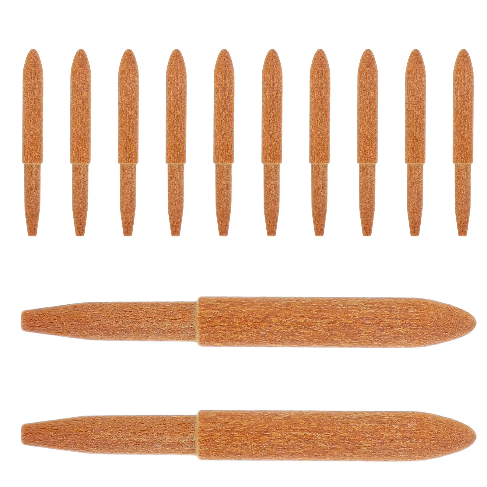 50Pcs Replacement Marker Pen Tips Versatile Nylon Nibs for Large Permanent Markers Construction Markers Touch Paint Pens