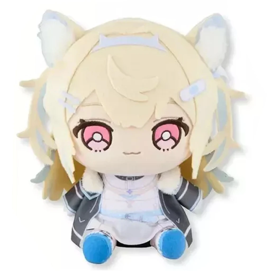 

New Cute Japan Anime Hololive Friends With U Fuwawa Abyssgard Mococo Plush Plushie Stuffed Doll Toy 22cm Kids Girls Gifts