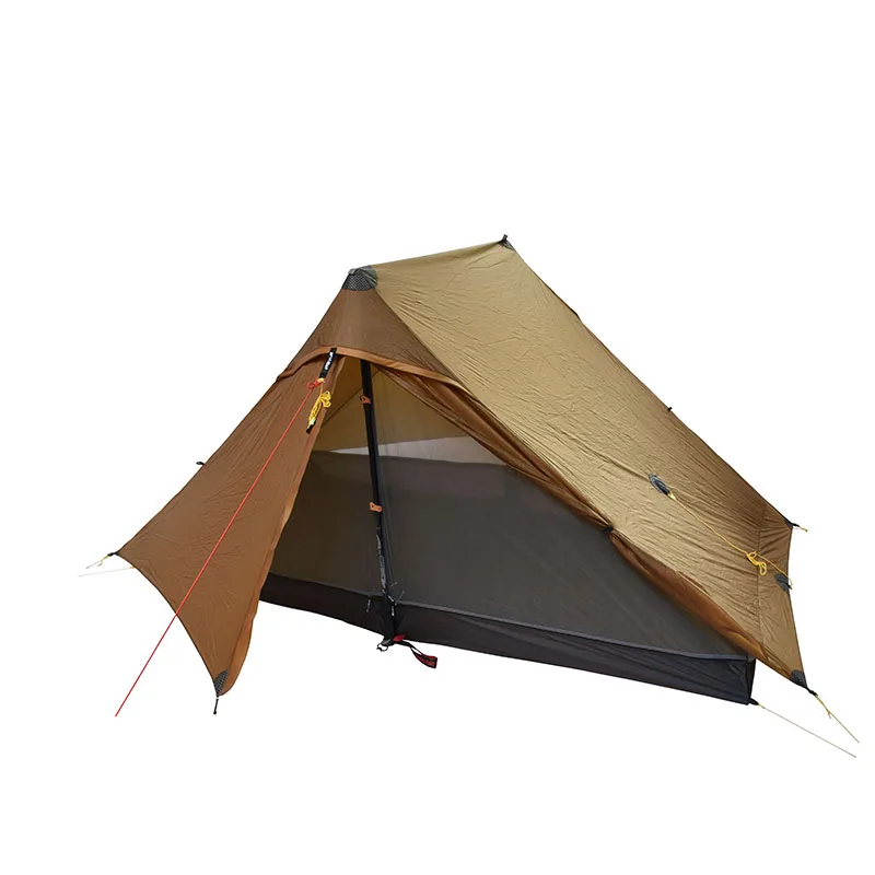 2024 Version 3F UL Gear LANSHAN 2 PRO 915 Grams TWO PERSON No-See-Um Two Side Silnylon Tent