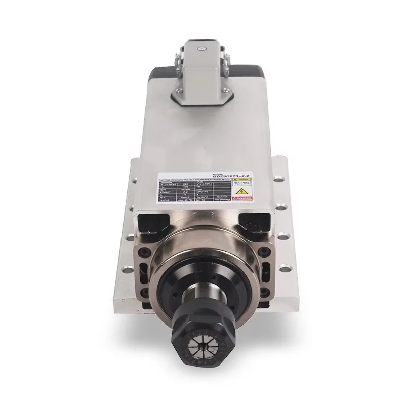 3.5KW 380v 18000rpm Electric Grinding Spindle Motor air Cooled with Mounting Base