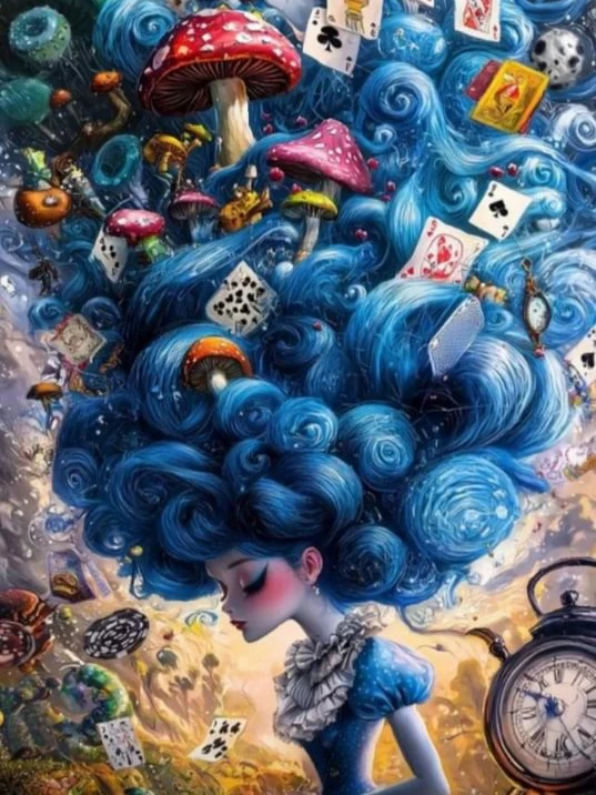 

Фэнтезийная девушка, алмазная живопись, вышивка крестиком, 5D DIY Art, полная дрель, мозаика, декор комнаты, пиксель, хобби, подарок для взрослых, хобби