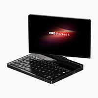 2025 New GPD Pocket4 AMD AI 9 365 Palm Mini Tablet 2-in-1 Laptop 8.8-inch High Performance AMD AI 9 HX 370