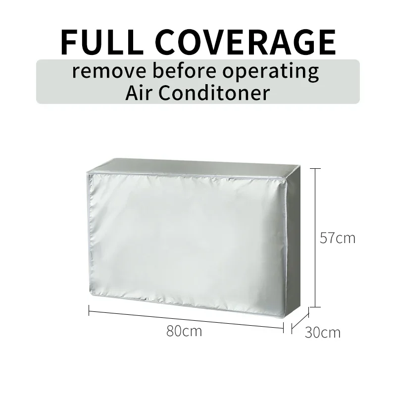Airconditioner Waterdichte hoes Buiten Buiten Condensor Thuisopslag Stofdicht Zonnebrandcrème Voorlader Wasdroger Covers Case