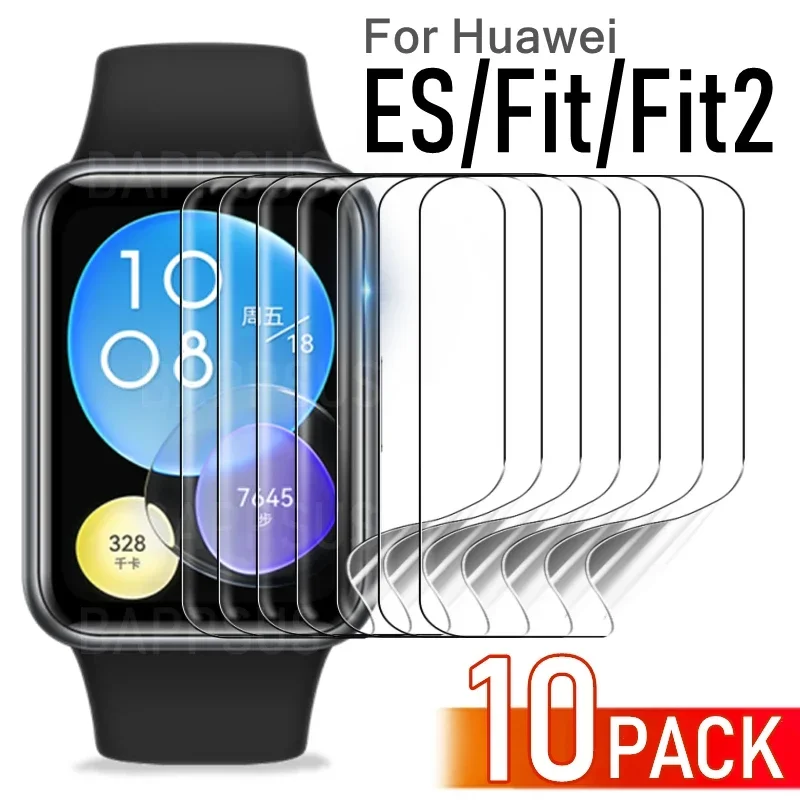 For Huawei Watch Fit 2 Fit2 ES Hydrogel Film HD Screen Protector Fit2 Anti-scratch Protective Film For Huawei Fit Fit 2 Fit2 ES